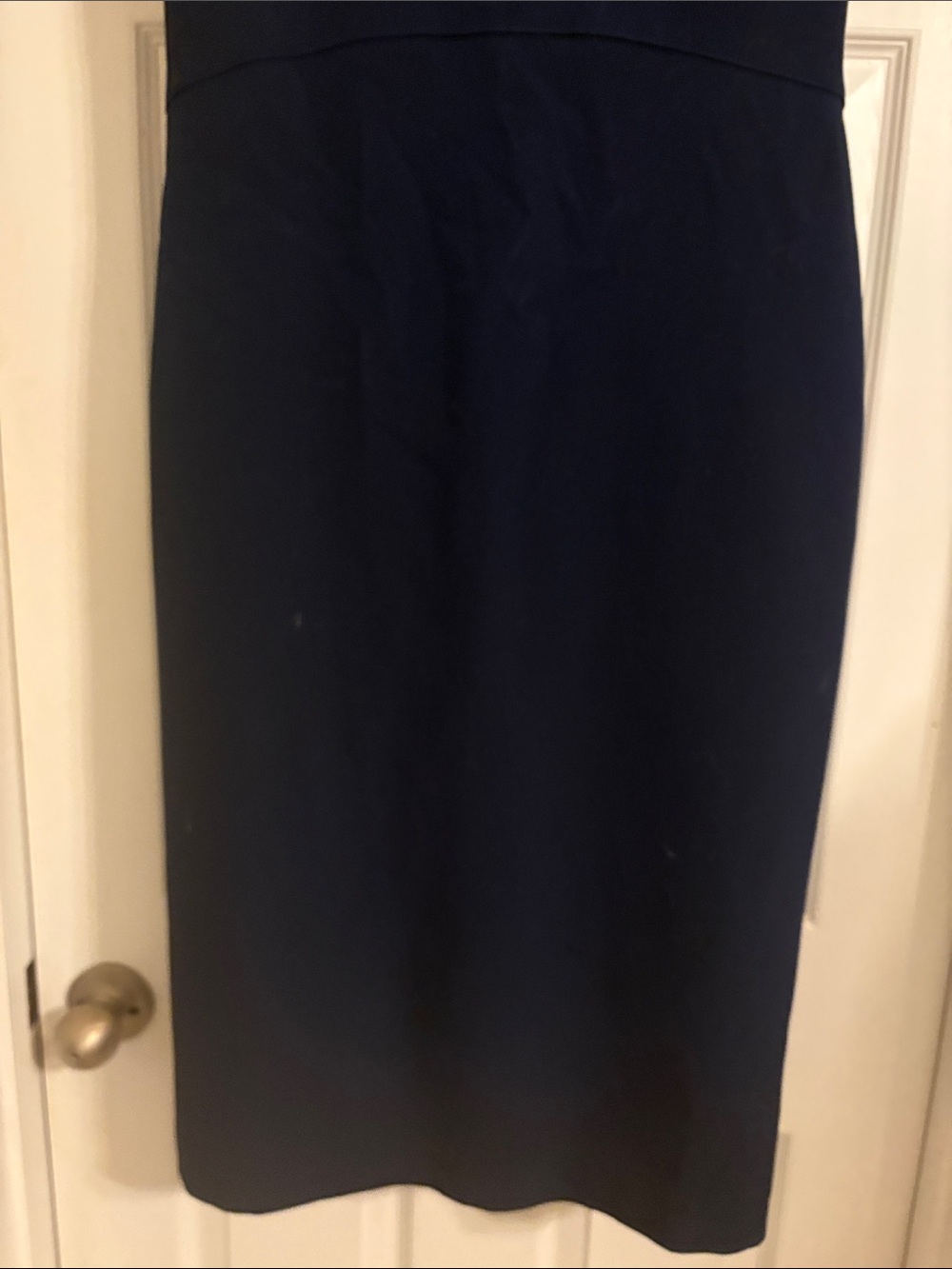 Banana Republic Navy Midi Sheath Dress - Picture 4 of 11